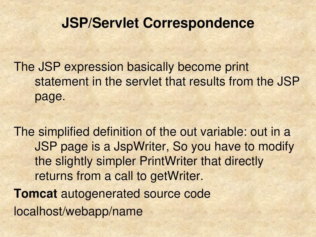 Invoking Java Code from JSP - ppt download