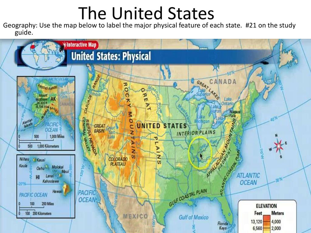 The United States and Canada - ppt download
