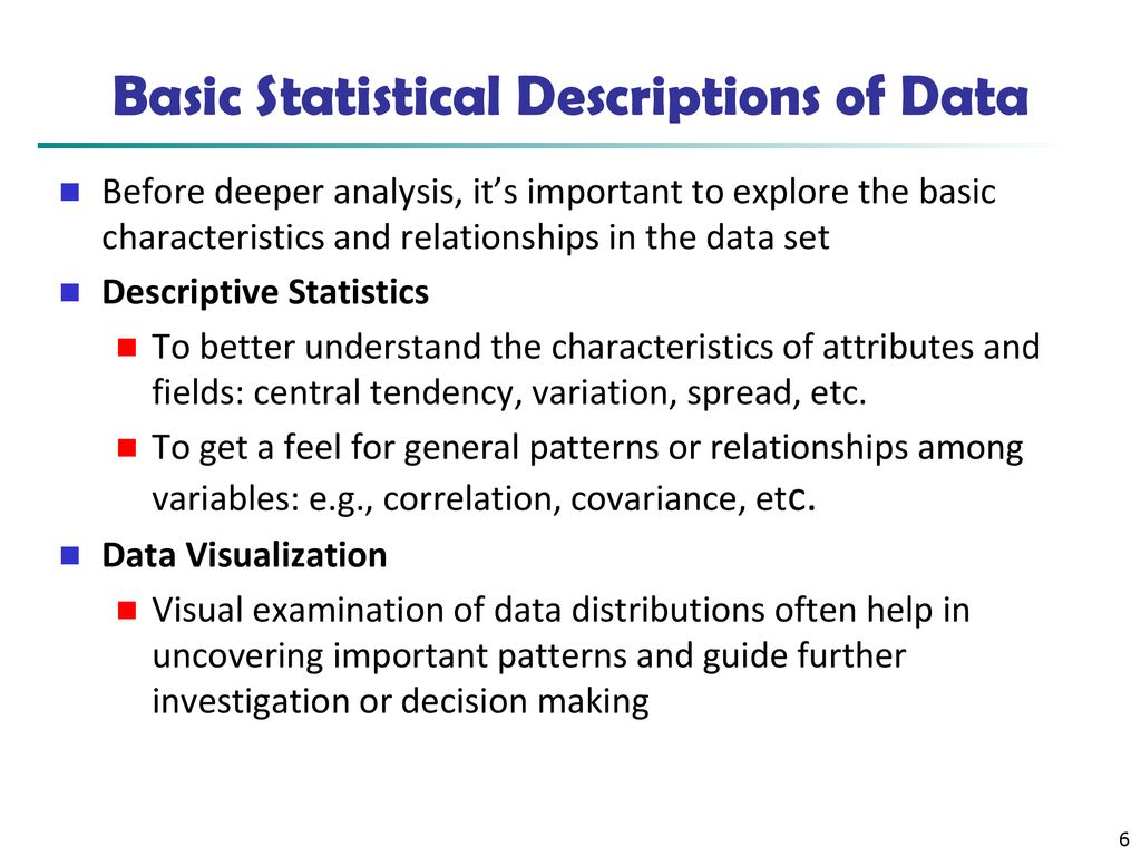 Understanding data characteristics ppt download