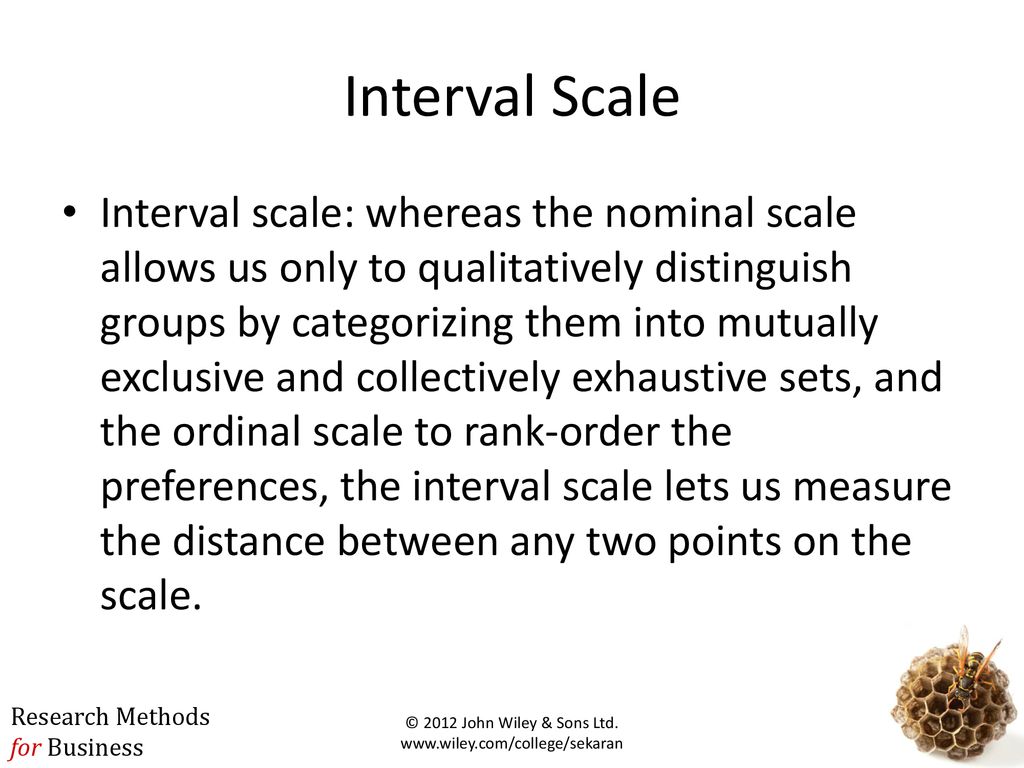 Interval Scale