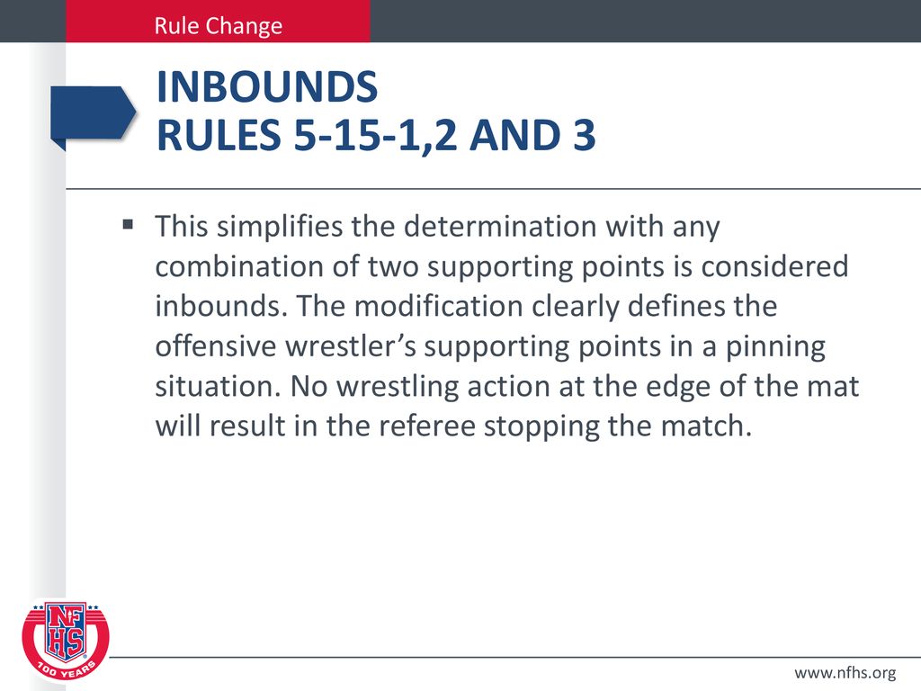 Nfhs Wrestling Rules Powerpoint - Ppt Download