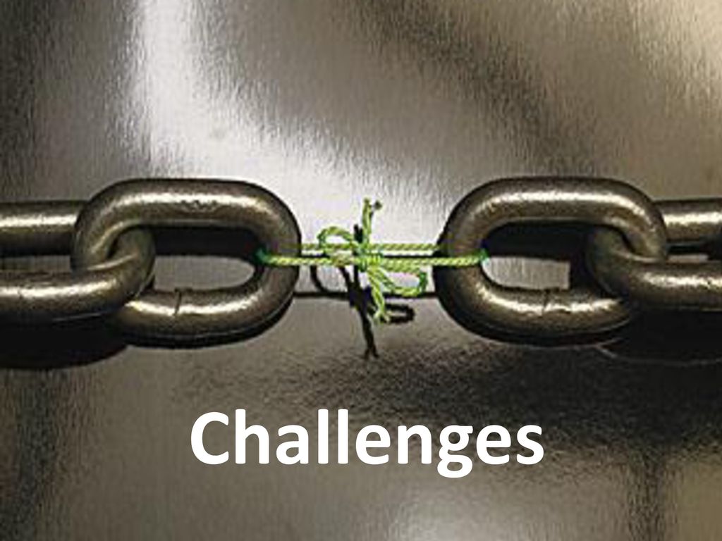Challenge Marsha: The ITC does have some challenges. Challenges