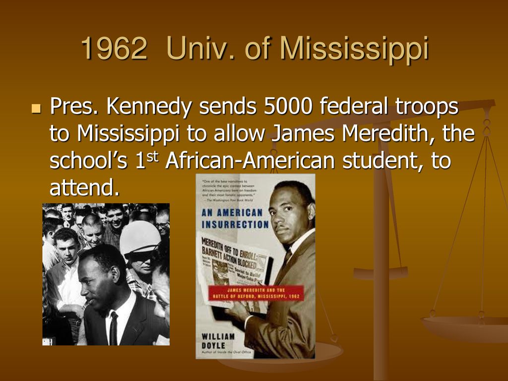 1962 Univ. of Mississippi