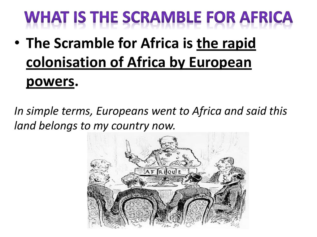 What is the Scramble for Africa