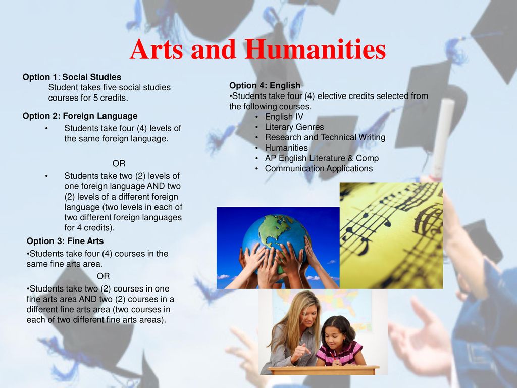 House Bill 5 Arts & Humanities Endorsement - ppt download