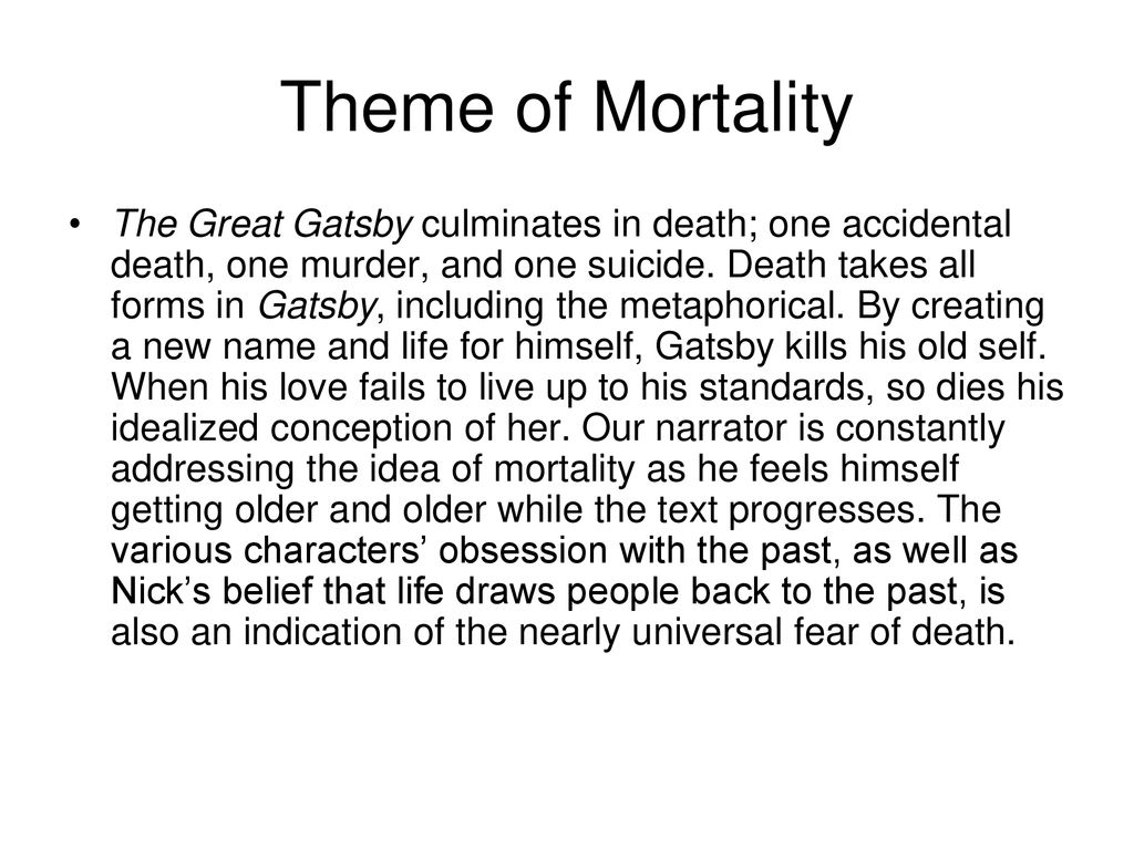 jay gatsby death