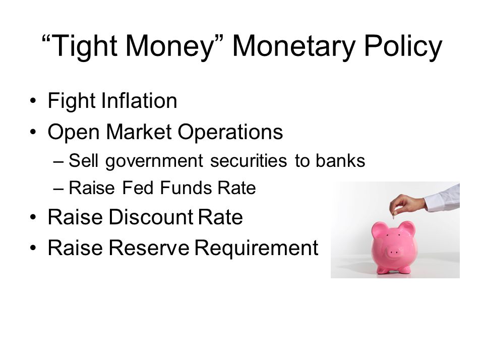 Tight Money Monetary Policy