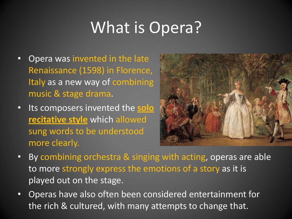 Going to the opera ppt download