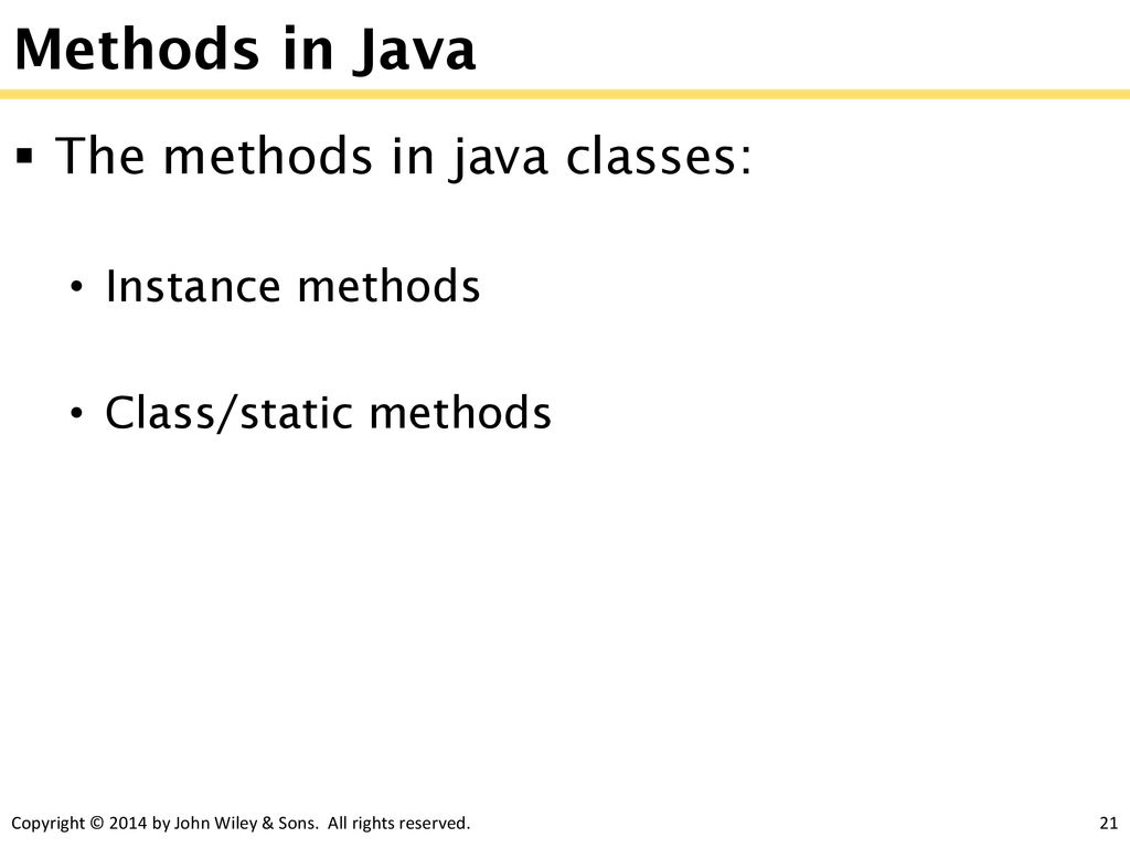 Classes (review): A Java program consists of classes. - ppt download