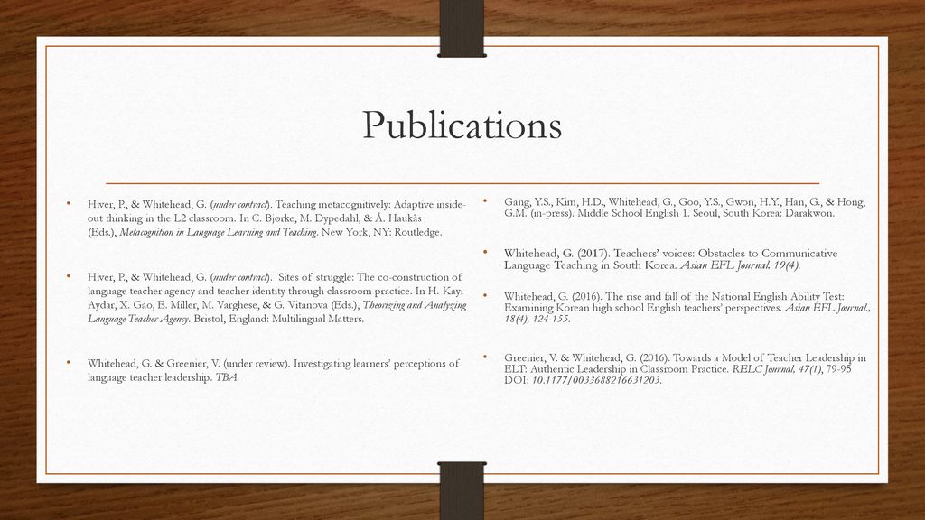 With Professor George E K Whitehead Ppt Download