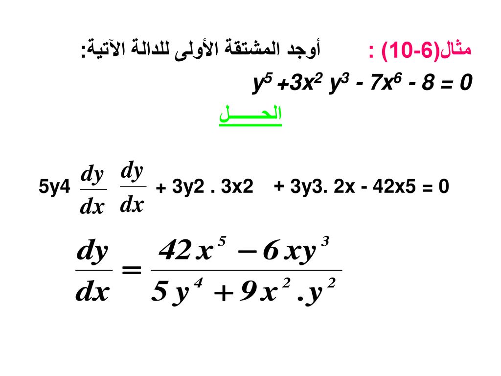 أي مما يأتي يمثل معادلة المستقيم المبين في الشكل الآتي