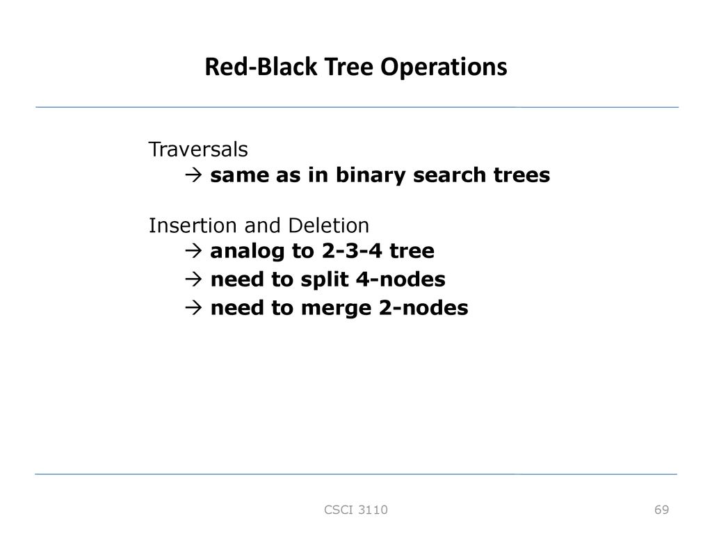 Data structures balanced trees csci ppt download