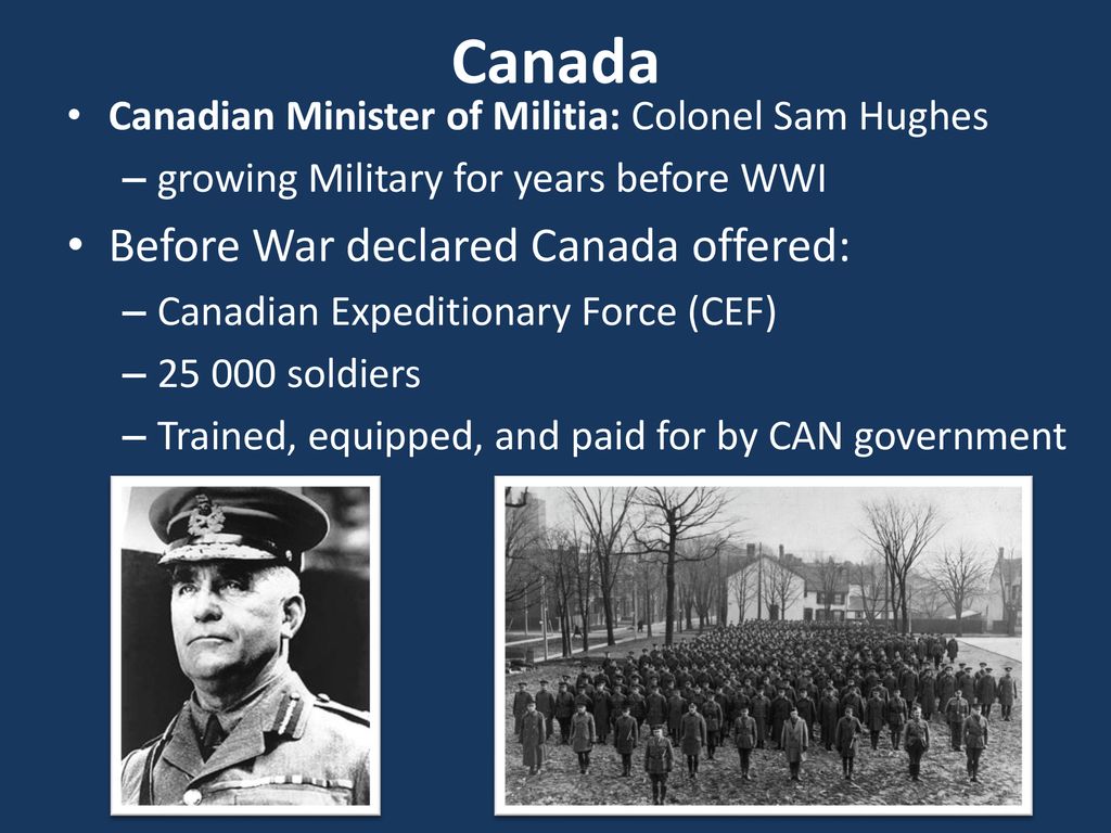 CANADA GOES TO WAR. - ppt download