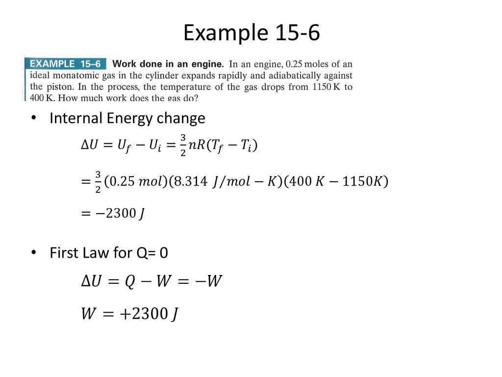 First Law Of Thermodynamics Ppt Download