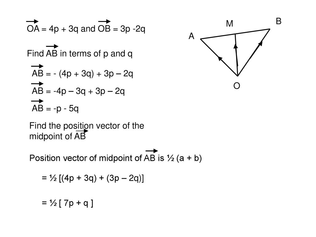 What Is A Vector Ab And Cd Have The Same Distance Ppt Download