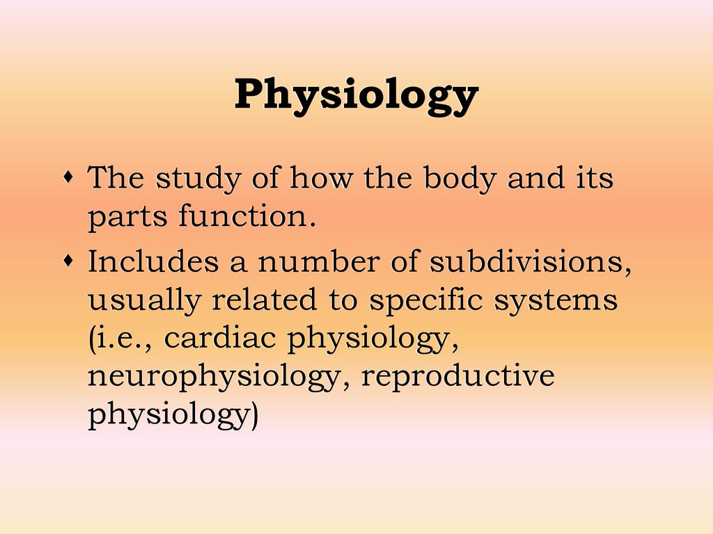 Anatomy and Physiology Biology Diagrams