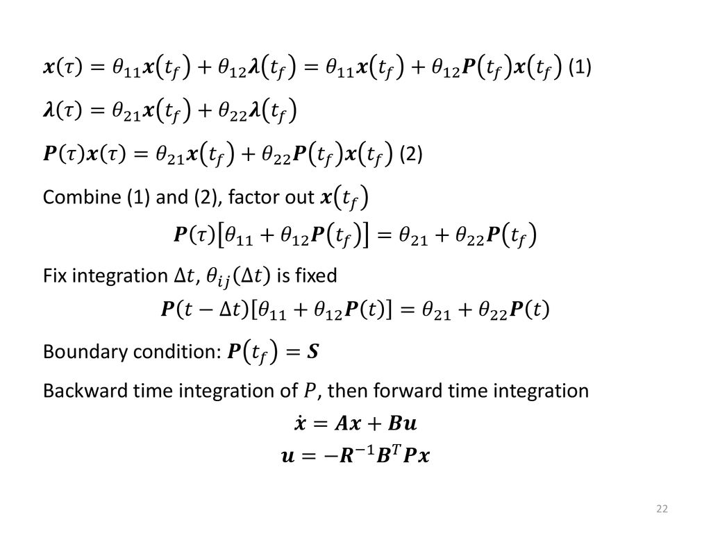 Optimal Control T F Edgar Spring Ppt Download