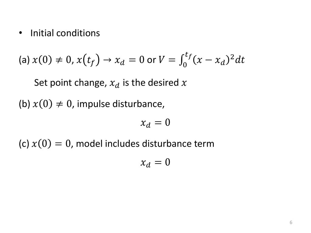 Optimal Control T F Edgar Spring Ppt Download