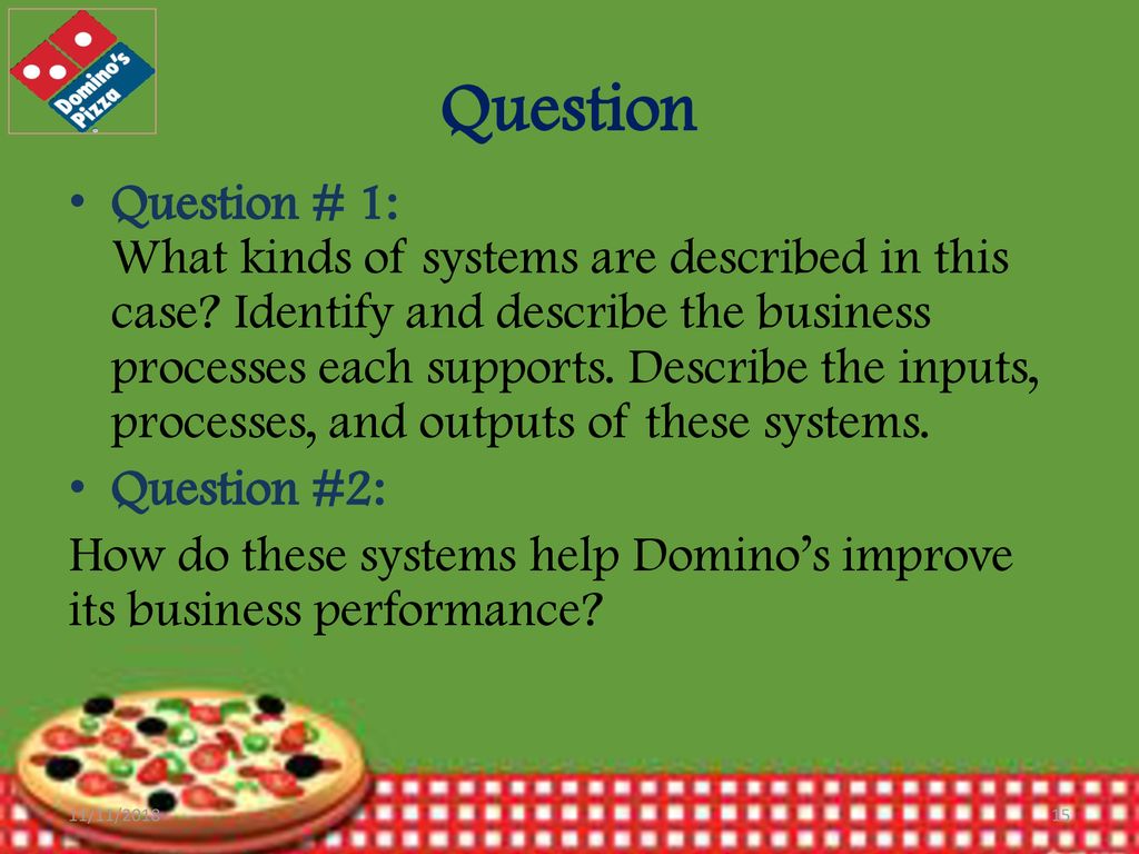 Domino S Pizza 11 11 Ppt Download