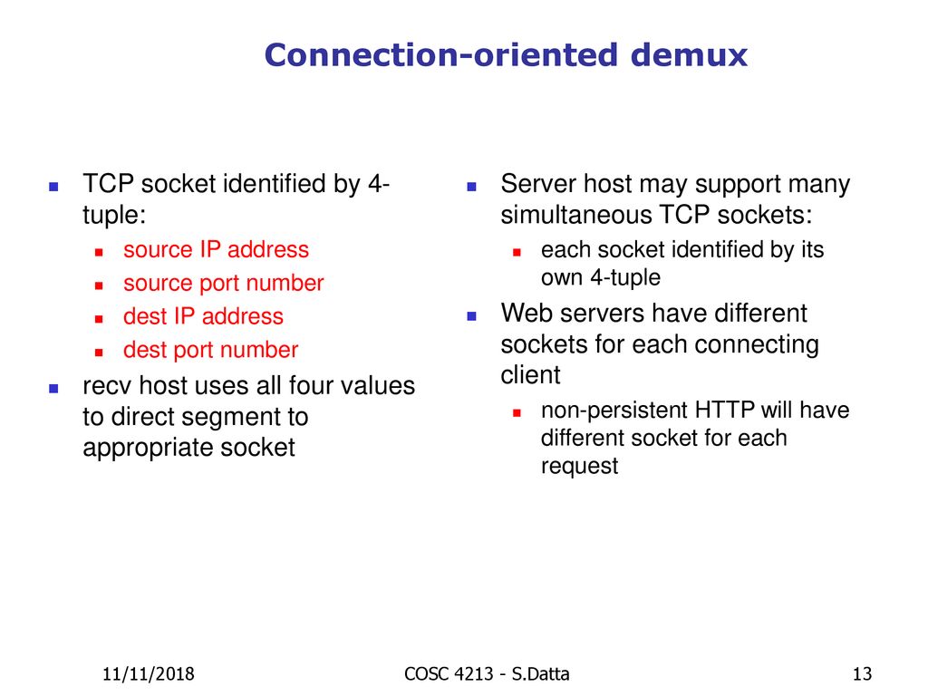 CSE 4213: Computer Networks II - ppt download