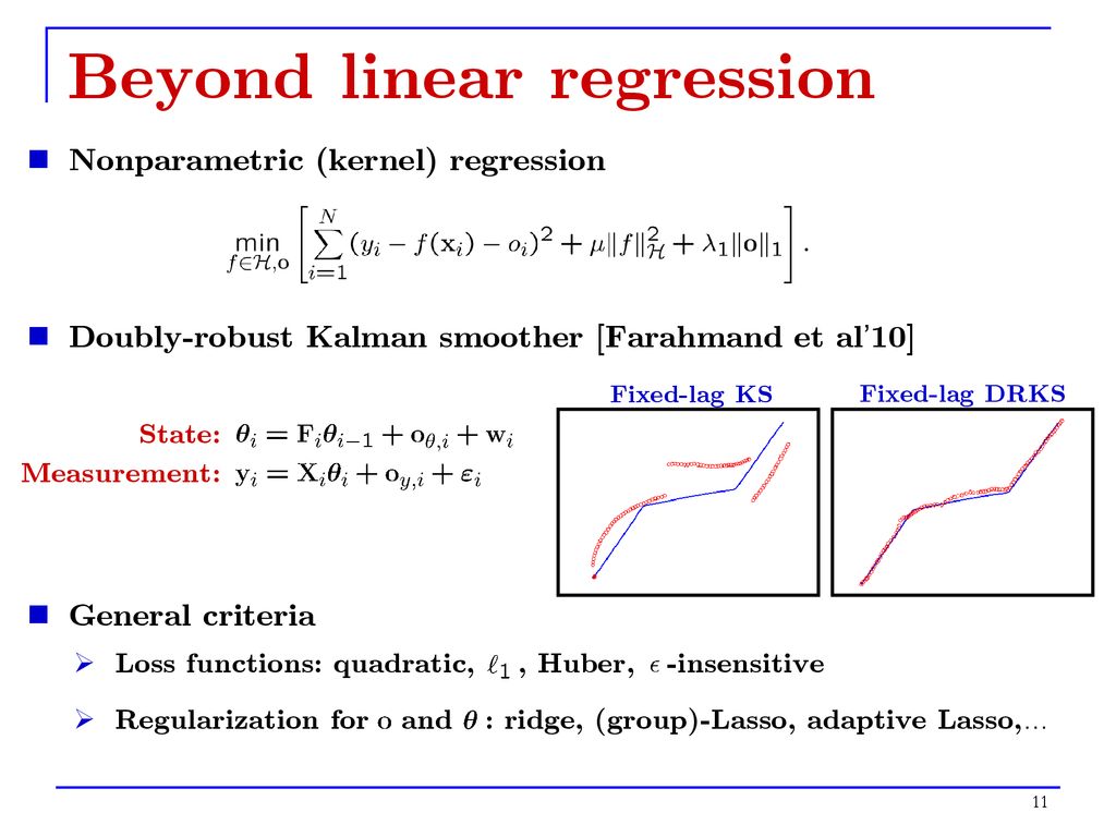 Uspacor universal sparsity controlling outlier rejection ppt download