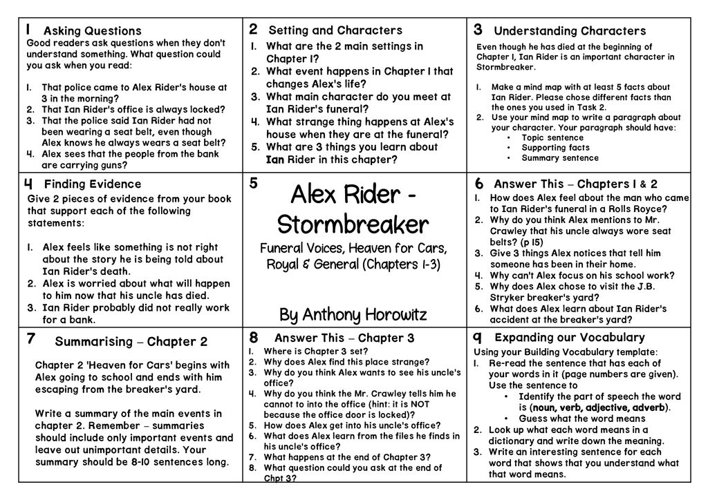 Alex Rider - Stormbreaker - ppt download