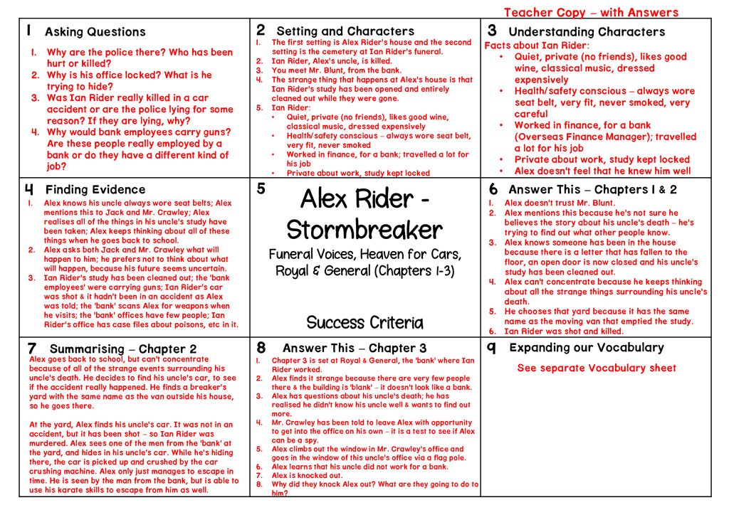 Alex Rider - Stormbreaker - ppt download