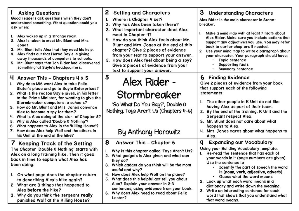 Alex Rider - - ppt download