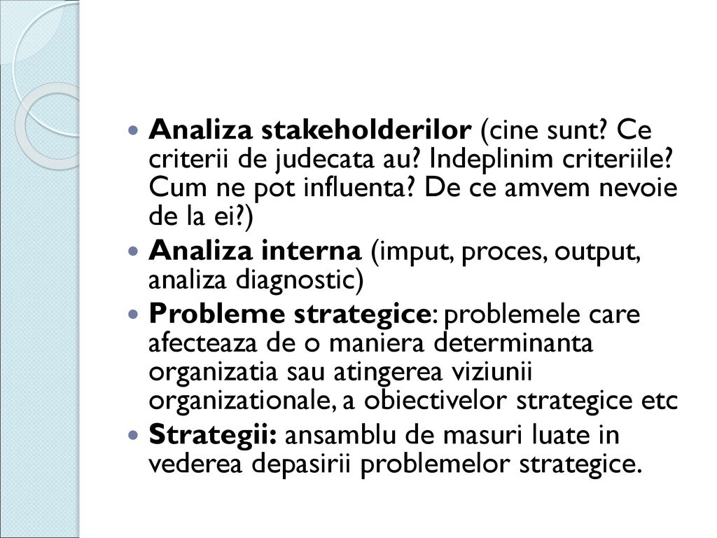 Management strategic. - ppt download