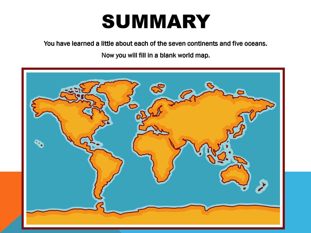 World Continents And Oceans Ppt Download