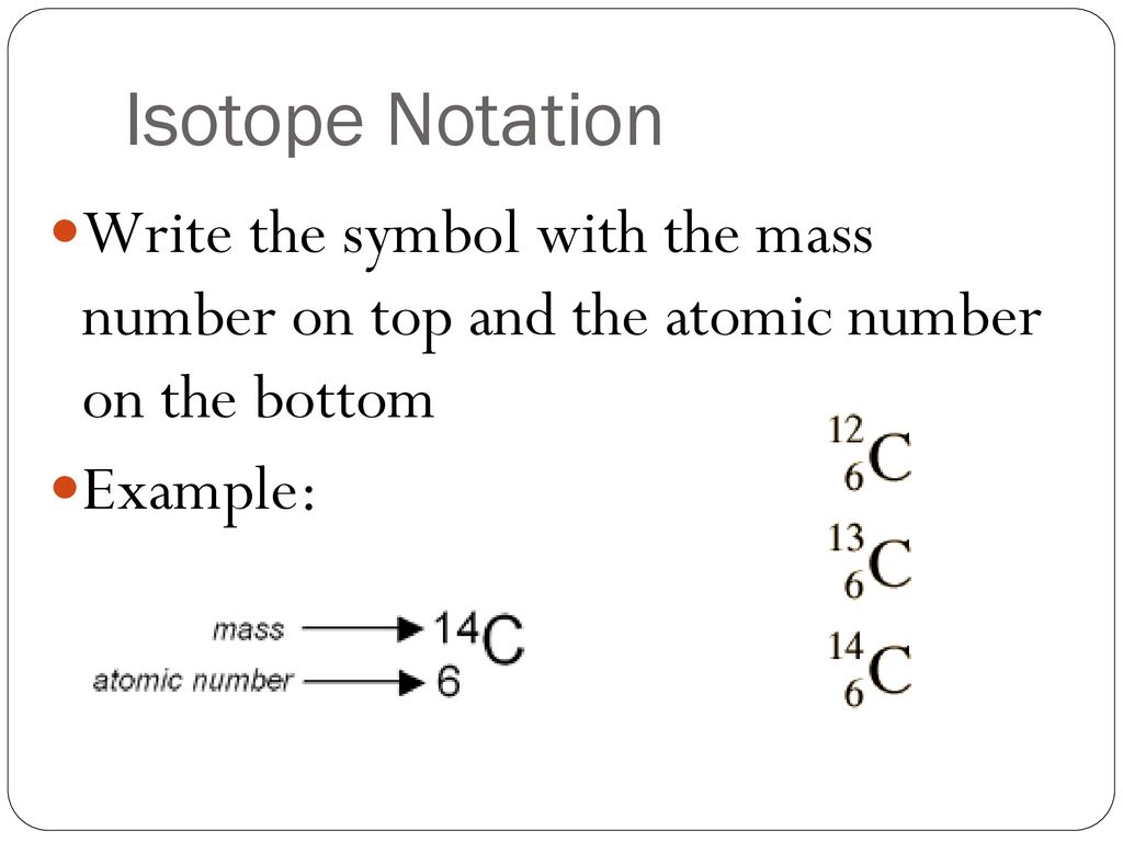 Isotopes and Ions Do Now – Explain how atoms of different elements