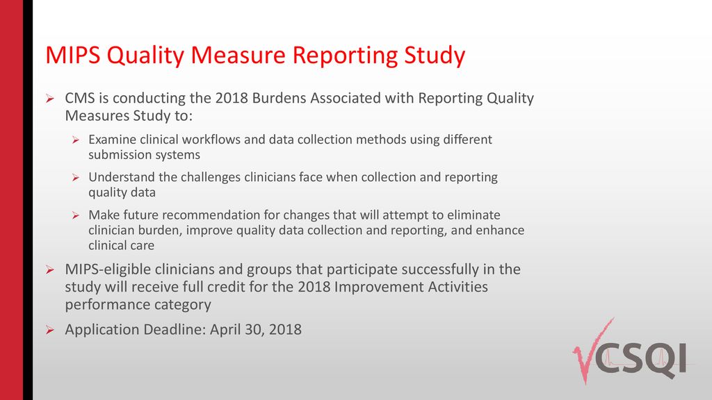 An Overview of CMS’s Quality Payment Program Reporting Requirements