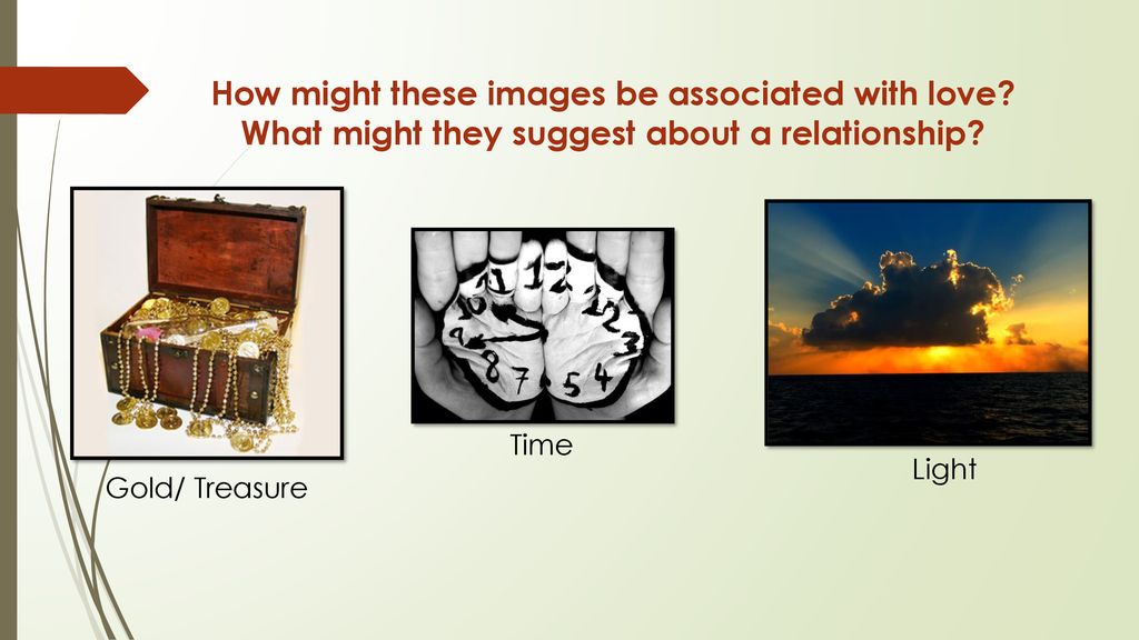 How might these images be associated with love