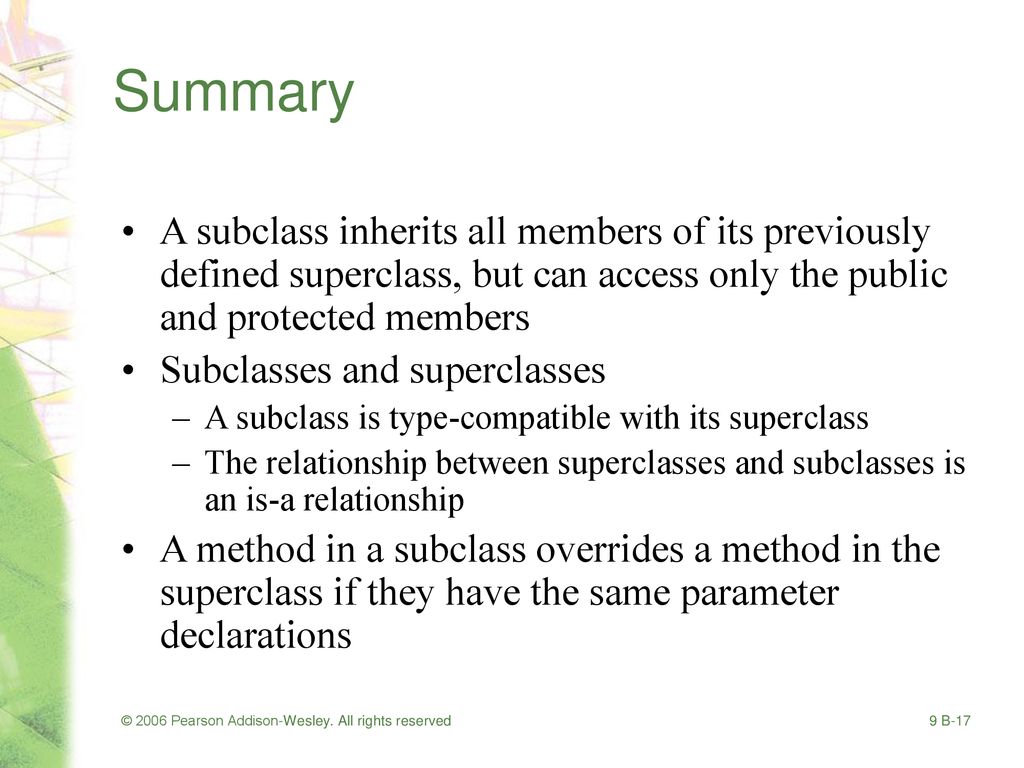 Advanced Java Topics Chapter 9 (continued) - ppt download
