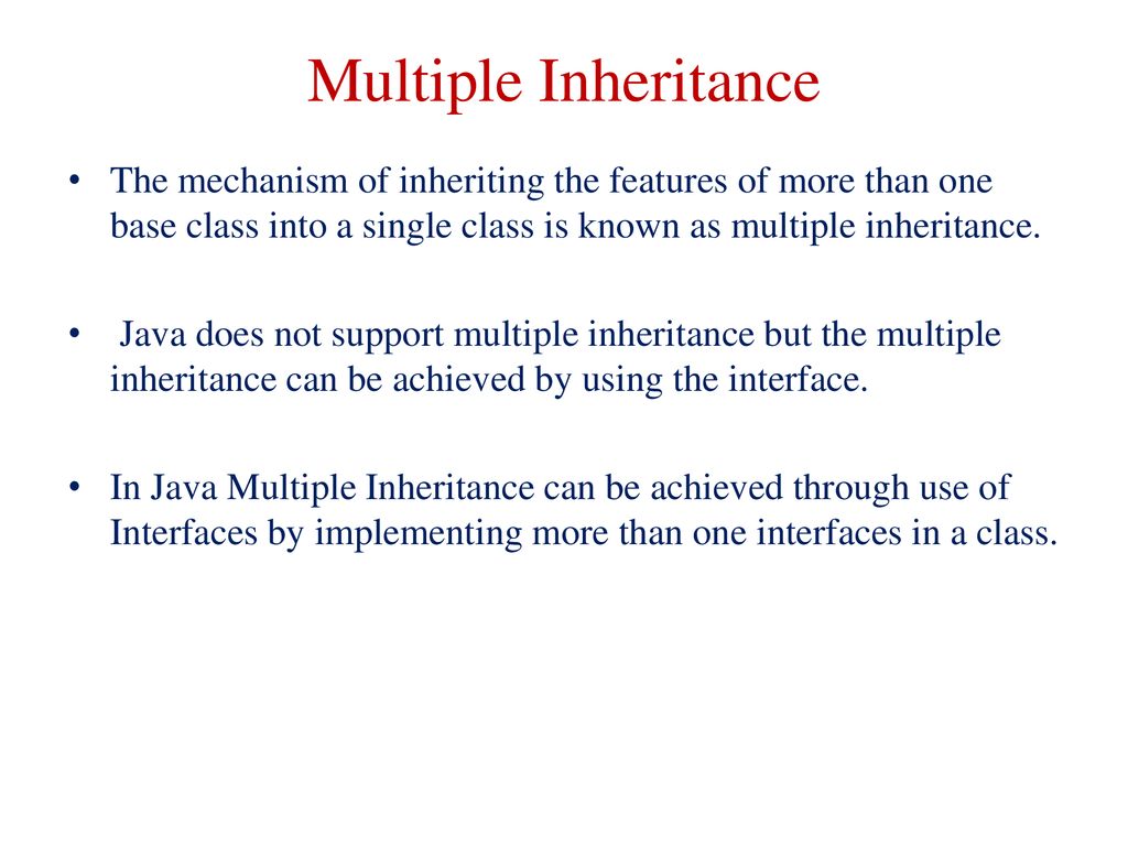 Modern Programming Tools And Techniques-I Inheritance - ppt download