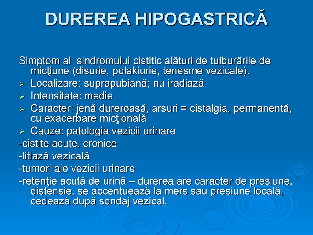 Semiologia Aparatului Urinar Ppt Download