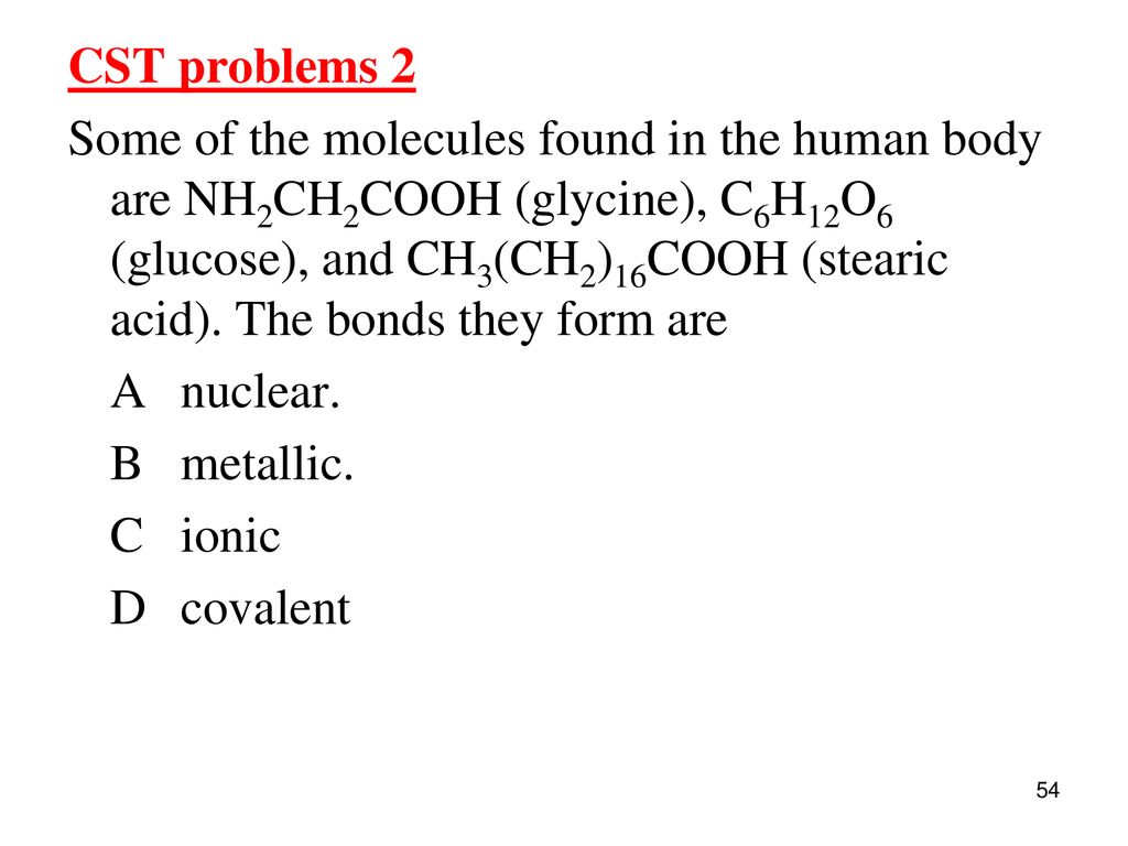 CST problems 2