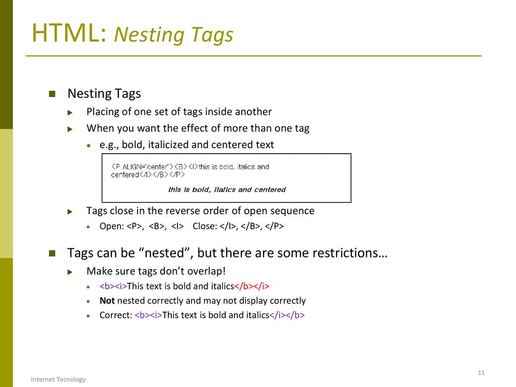 Basics of HyperText Markup Language - ppt download