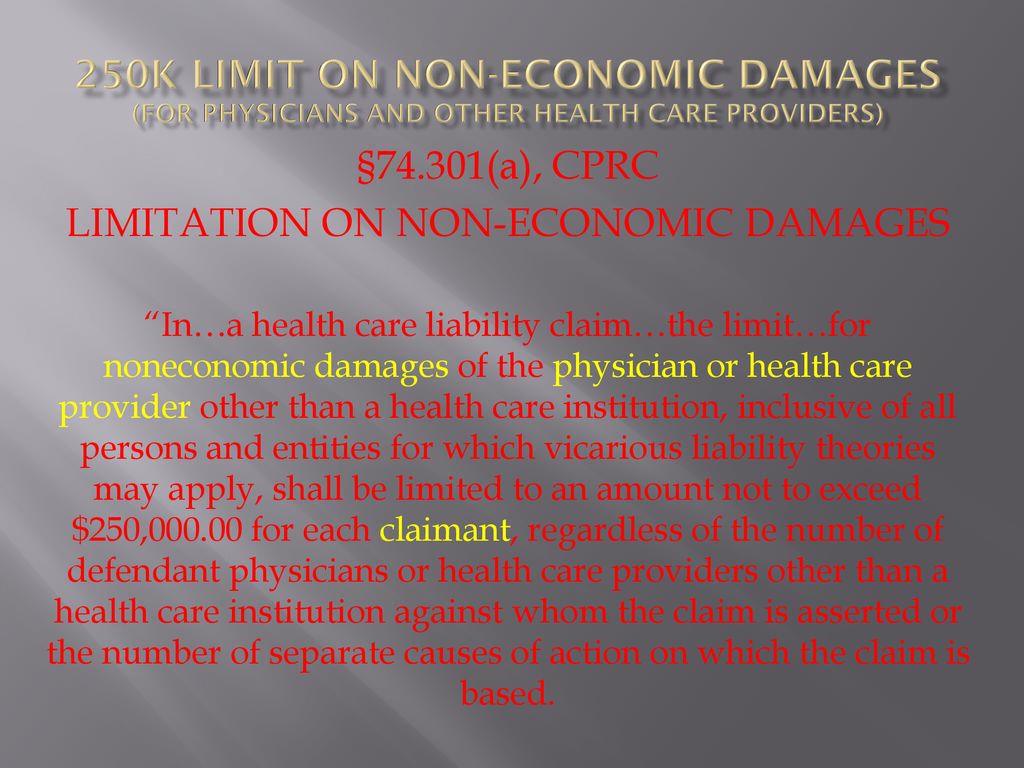 Damage Caps In Medical Malpractice Cases Ppt Download