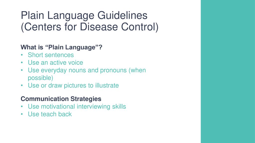 Health literacy and patient self management ppt download