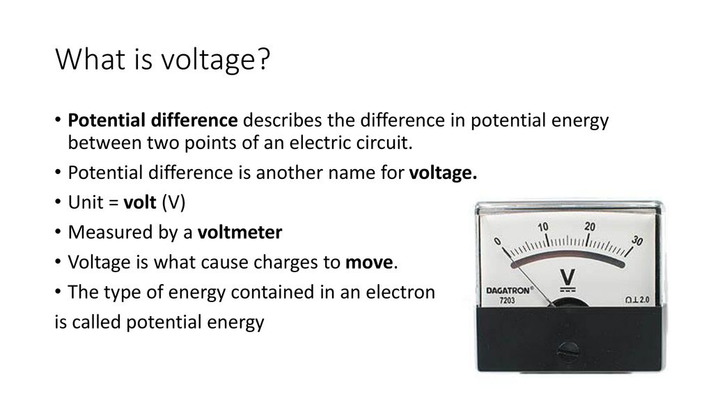 Electric Potential Energy and Voltage - ppt download