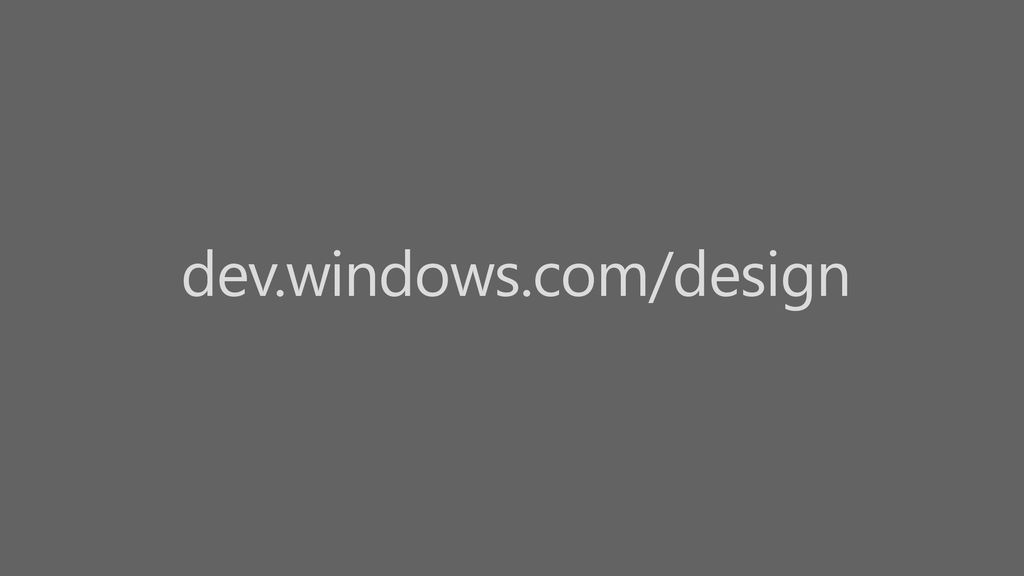 dev.windows.com/design