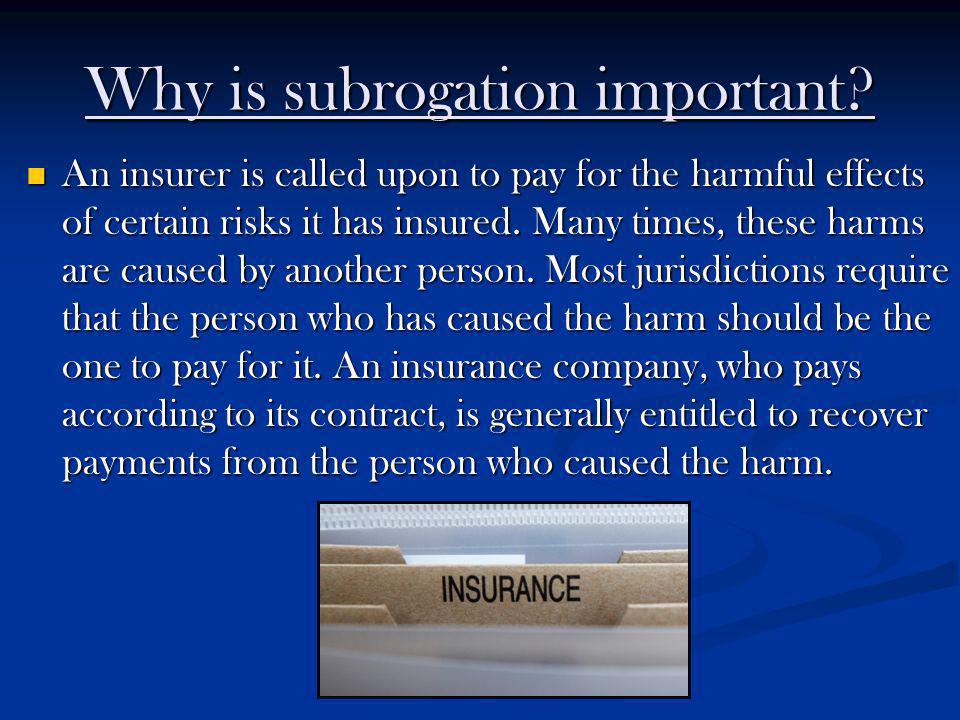 Successful Subrogation Ppt Download
