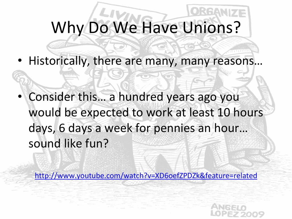 Labor Unions Unit 7, Day ppt download