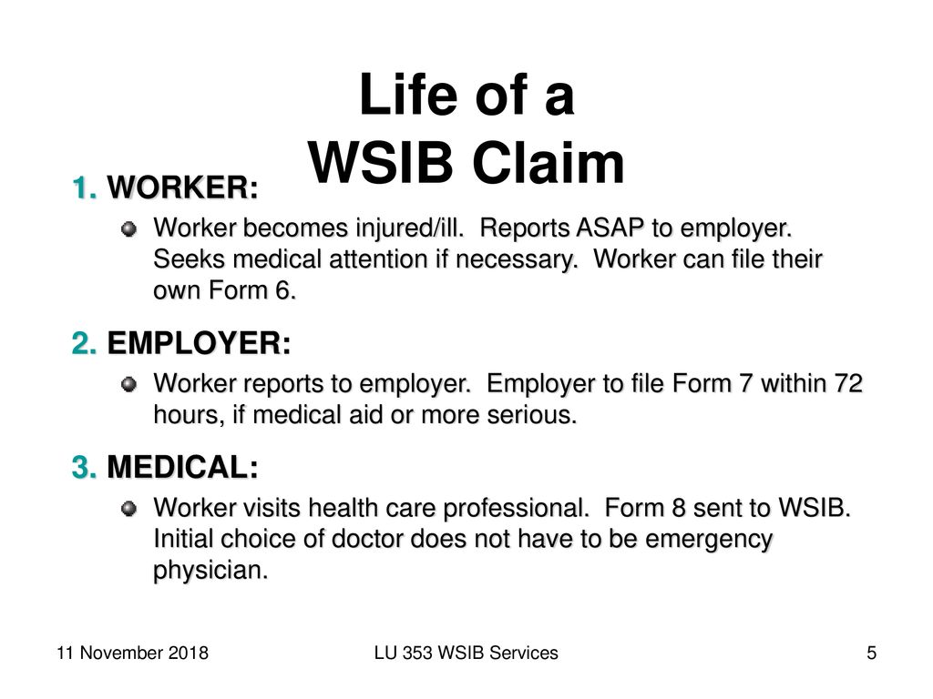 How To Apply For Wsib