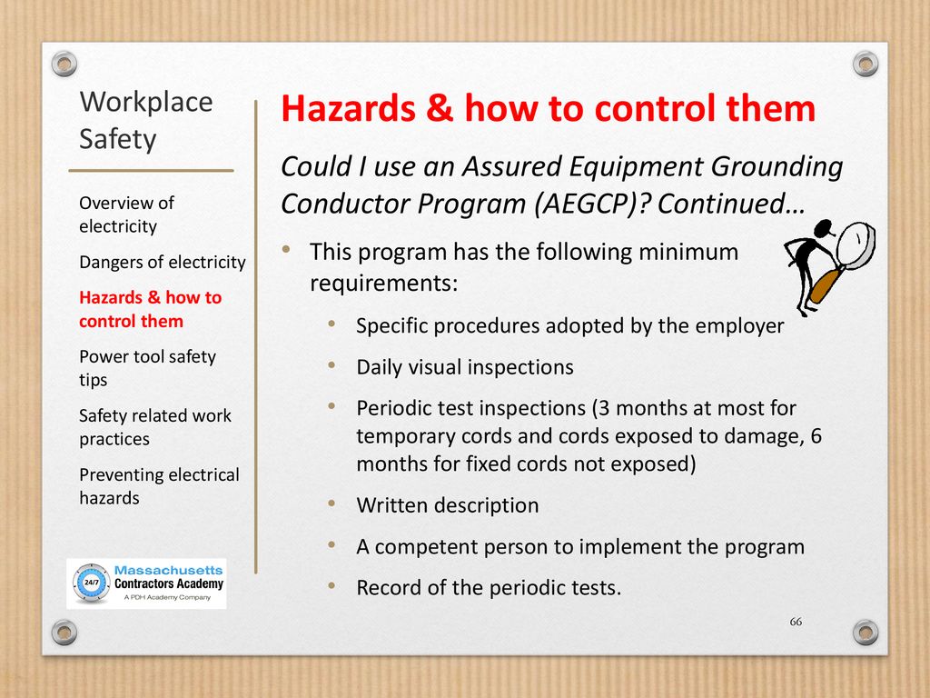 Workplace Safety: Safety Using Electricity - ppt download
