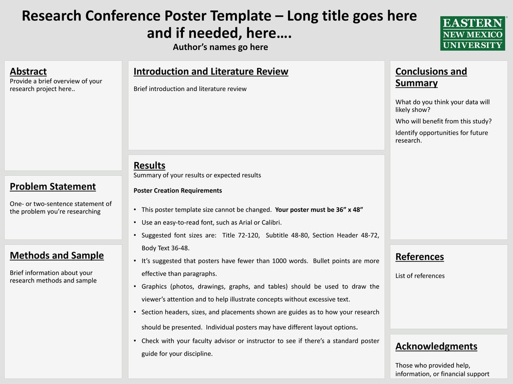 Abstract Provide A Brief Overview Of Your Research Project Here