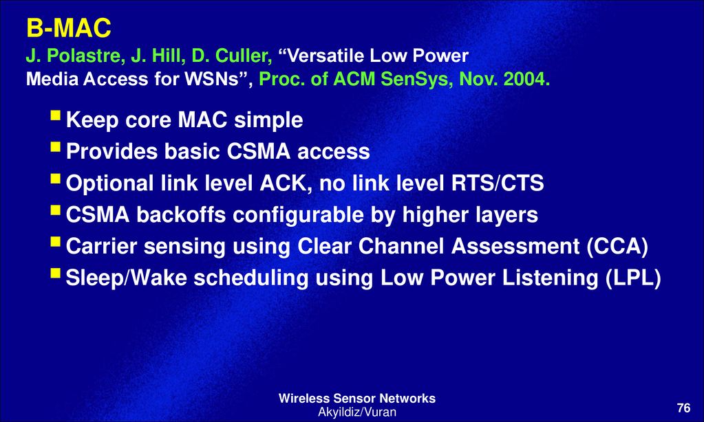 Chapter 5 Mac Protocols Ppt Download