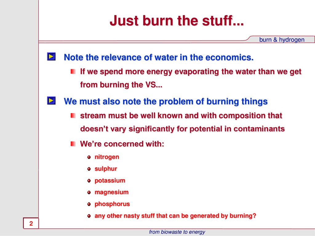 Just burn the stuff... Note the relevance of water in the economics.