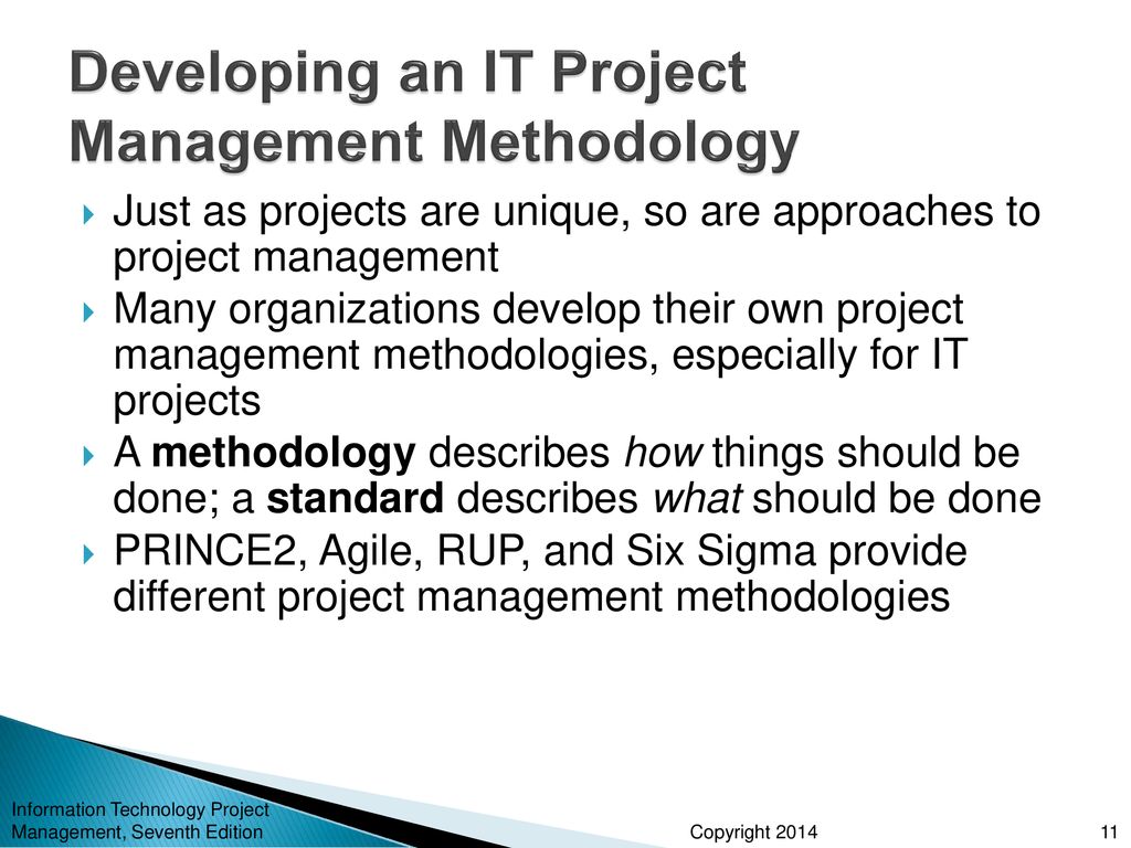 Chapter 3 The Project Management Process Groups A Case Study Ppt   Developing An IT Project Management Methodology 